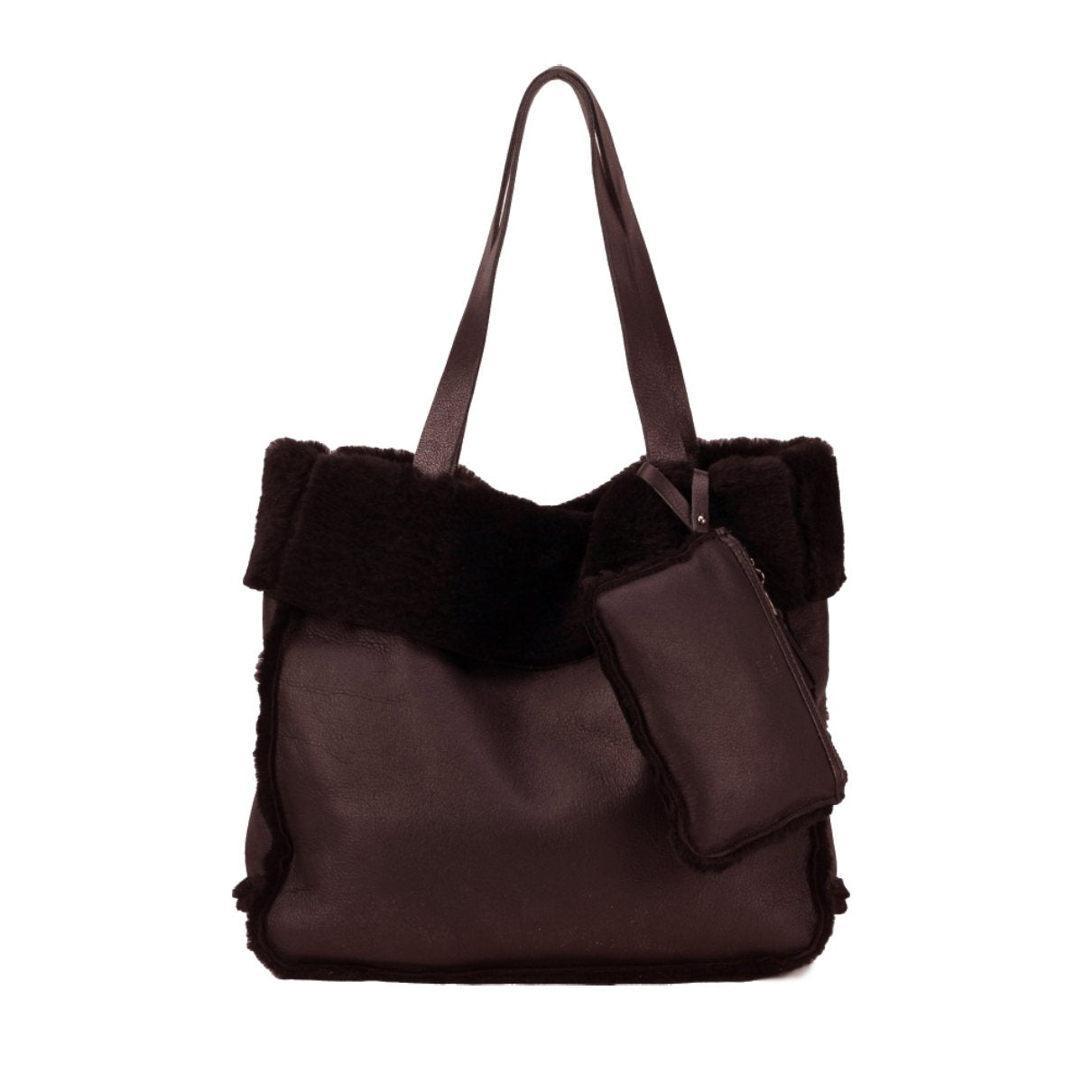 sac biba valentine cuir lainé